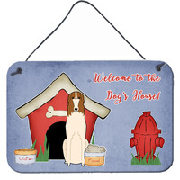 "Caroline's Treasures Dog House Collection Borzoi Wall or Door Hanging Prints BB2777DS812, 8"" x 12"""