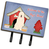 "Caroline's Treasures Dog House Collection South Russian Sheepdog Leash or Key Holder BB2778TH68, Triple"