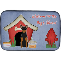 "Caroline's Treasures Dog House Collection Manchester Terrier Dish Drying Mat, 14"" x 21"""