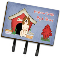 "Caroline's Treasures Dog House Collection Russian Spaniel Leash or Key Holder BB2785TH68, Triple"