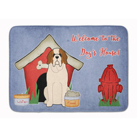 "Caroline's Treasures Dog House Collection Saint Bernard Floor Mat, 19"" x 27"", Multicolor"