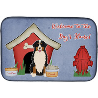 "Caroline's Treasures House Collection Bernese Mountain Dog Dish Drying Mat, 14 x 21"