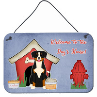 "Caroline's Treasures Dog House Collection Entlebucher Wall or Door Hanging Prints BB2792DS812, 8"" x 12"""