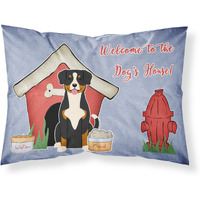 "Caroline's Treasures Dog House Collection Entlebucher Fabric Standard Pillowcase BB2792PILLOWCASE, Multicolor"