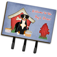 "Caroline's Treasures Dog House Collection Entlebucher Leash or Key Holder BB2792TH68, Triple"