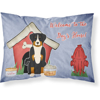 "Caroline's Treasures Dog House Collection Appenzeller Sennenhund Fabric Standard Pillowcase BB2797PILLOWCASE, Multicolor"