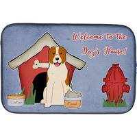 "Caroline's Treasures House Collection Central Asian Shepherd Dog Dish Drying Mat, 14 x 21"
