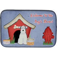 "Caroline's Treasures BB2807DDM Dish Drying Mat, 14"" x 21"", Dog House"