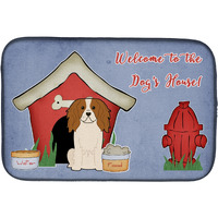 "Caroline's Treasures Dog House Collection Cavalier Spaniel Dish Drying Mat, 14"" x 21"""