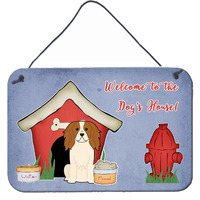 "Caroline's Treasures Dog House Collection Cavalier Spaniel Wall or Door Hanging Prints BB2812DS812, 8"" x 12"""