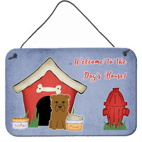 "Caroline's Treasures Dog House Collection Glen of Imal Tan Wall or Door Hanging Prints BB2814DS812, 8"" x 12"""