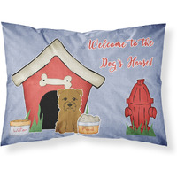 "Caroline's Treasures Dog House Collection Glen of Imal Tan Fabric Standard Pillowcase BB2814PILLOWCASE, Multicolor"