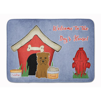 "Caroline's Treasures Dog House Collection Glen of Imal Tan Floor Mat, 19"" x 27"", Multicolor"