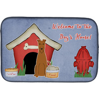 "Caroline's Treasures Dog House Collection Irish Terrier Dish Drying Mat, 14"" x 21"""