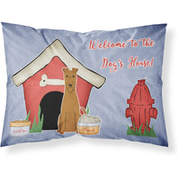 Caroline's Treasures Dog House Collection Irish Terrier Fabric Standard Pillowcase BB2816PILLOWCASE