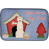 "Caroline's Treasures Dog House Collection Irish Wolfhound Dish Drying Mat, 14"" x 21"""
