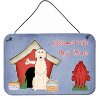 "Caroline's Treasures Dog House Collection Irish Wolfhound Wall or Door Hanging Prints BB2819DS812, 8"" x 12"""