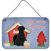 "Caroline's Treasures Dog House Collection Giant Schnauzer Wall or Door Hanging Prints BB2820DS812, 8"" x 12"", Multicolor"