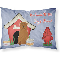 "Caroline's Treasures Dog House Collection Dogue de Bourdeaux Fabric Standard Pillowcase BB2827PILLOWCASE, Multicolor"