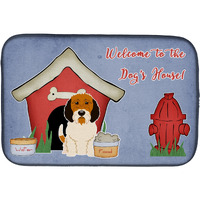 "Caroline's Treasures Dog House Collection Petit Basset Griffon Veenden Dish Drying Mat, 14"" x 21"""