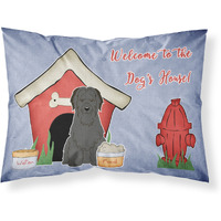 "Caroline's Treasures Dog House Collection Briard Black Fabric Standard Pillowcase BB2835PILLOWCASE, Multicolor"