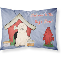 Caroline's Treasures Dog House Collection Pyrenese Fabric Standard Pillowcase BB2837PILLOWCASE