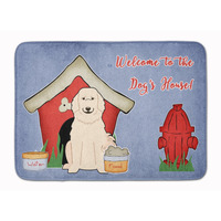 "Caroline's Treasures Dog House Collection Pyrenese Floor Mat, 19"" x 27"", Multicolor"