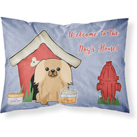 "Caroline's Treasures Dog House Collection Pekingnese Fawn Sable Fabric Standard Pillowcase BB2858PILLOWCASE, Multicolor"