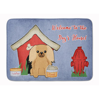 "Caroline's Treasures Dog House Pekingnese Fawn Sable, 19"" x 27"", Multicolor"