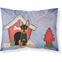 "Caroline's Treasures Dog House Collection English Toy Terrier Fabric Standard Pillowcase BB2863PILLOWCASE, Multicolor"