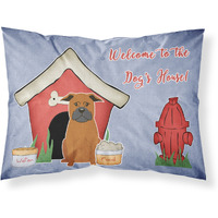 Caroline's Treasures House Collection Chinese Chongqing Dog Fabric Standard Pillowcase BB2865PILLOWCASE