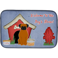 "Caroline's Treasures BB2869DDM Dish Drying Mat, 14 x 21, Dog House"