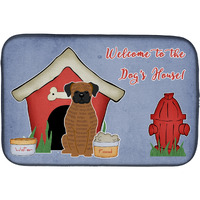"Caroline's Treasures Dog House Collection Brindle Boxer Dish Drying Mat, 14 x 21"