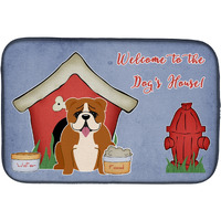 "Caroline's Treasures BB2874DDM Dish Drying Mat, 14"" x 21"", Dog House"