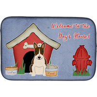 "Caroline's Treasures Dog House Collection Bull Terrier Dark Brindle Dish Drying Mat, 14"" x 21"""
