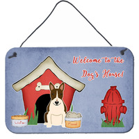 "Caroline's Treasures Dog House Collection Bull Terrier Dark Brindle Wall or Door Hanging Prints BB2890DS812, 8HX12W"
