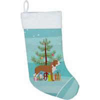 "Caroline's Treasures Spanish Hound Merry Tree christmas-stockings, Multicolor"