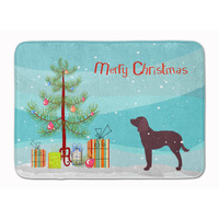 "Caroline's Treasures American Water Spaniel Christmas Tree Floor Mat, 19"" x 27"", Multicolor"