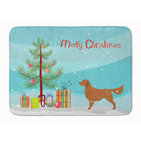 "Caroline's Treasures Golden Retriever Merry Christmas Tree Floor Mat, 19"" x 27"", Multicolor"