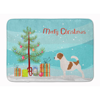 "Caroline's Treasures Jack Russell Terrier Christmas Tree Floor Mat, 19"" x 27"", Multicolor"