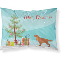 Caroline's Treasures Christmas Tree English Cocker Spaniel Merry Fabric Standard Pillowcase BB2930PILLOWCASE