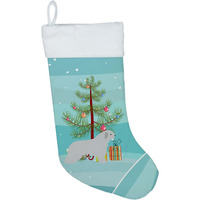 "Caroline's Treasures Spanish Water Dog Merry Tree christmas-stockings, Multicolor"