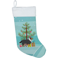 "Caroline's Treasures Sheltie/Shetland Sheepdog Merry Tree christmas-stockings, Multicolor"