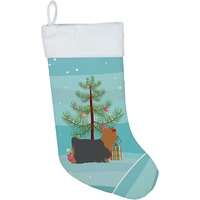 "Caroline's Treasures Yorkshire Terrier Yorkie Merry Tree christmas-stockings, Multicolor"
