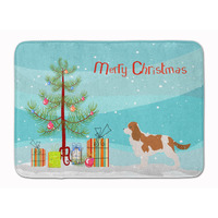 "Caroline's Treasures Cavalier King Charles Spaniel Christmas Floor Mat, 19"" x 27"", Multicolor"