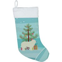 "Caroline's Treasures Komondor Merry Tree christmas-stockings, Multicolor"