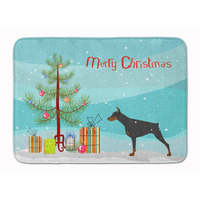 "Caroline's Treasures Doberman Pinscher Merry Christmas Tree, 19"" x 27"", Multicolor"