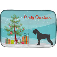 "Caroline's Treasures Giant Schnauzer Tree Dish Drying Mat, 14"" x 21"", Multicolor"