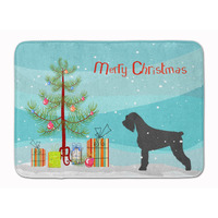 "Caroline's Treasures Giant Schnauzer Merry Christmas Tree Floor Mat, 19"" x 27"", Multicolor"