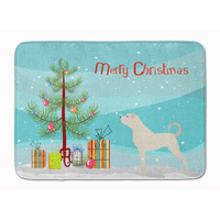 "Caroline's Treasures Anatolian Shepherd Merry Christmas Tree Floor Mat, 19"" x 27"", Multicolor"
